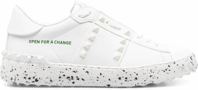 Valentino Garavani Open For a Change low-top sneakers Wit