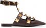 Valentino Garavani Pumps met puntige neus Bruin - Thumbnail 1