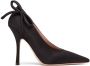 Valentino Garavani Nite-Out satijnen pumps (110 mm) Zwart - Thumbnail 1