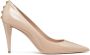 Valentino Garavani Pumps met studs Beige - Thumbnail 1