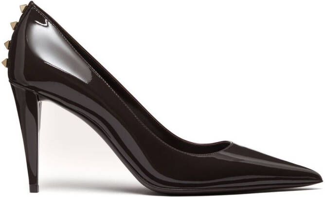 Valentino Garavani 90 mm Rockstud pumps Bruin