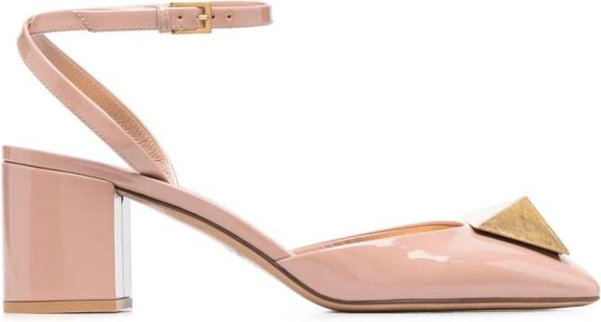 Valentino Garavani Pumps van lakleer Roze