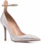 Valentino Garavani Pumps verfraaid met stras Zilver - Thumbnail 1