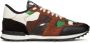 Valentino Garavani Rockrunner sneakers met camouflageprint Zwart - Thumbnail 1