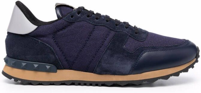 Valentino Garavani Rockrunner low-top sneakers Blauw