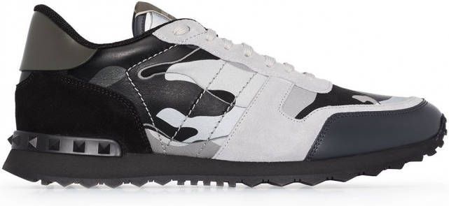 Valentino Garavani Rockrunner low top sneakers Grijs