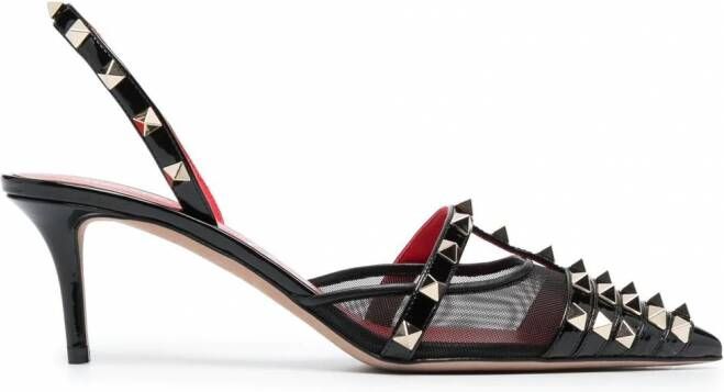 Valentino Garavani Rockstud Alcove pumps Zwart