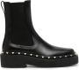 Valentino Garavani Rockstud leren laarzen Zwart - Thumbnail 1