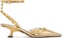 Valentino Garavani Rockstud Couture 50mm spiegelende pumps Goud - Thumbnail 1