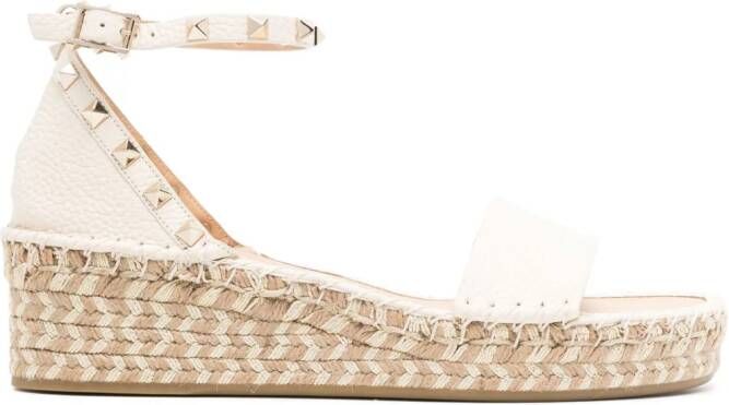 Valentino Garavani Rockstud espadrilles Wit