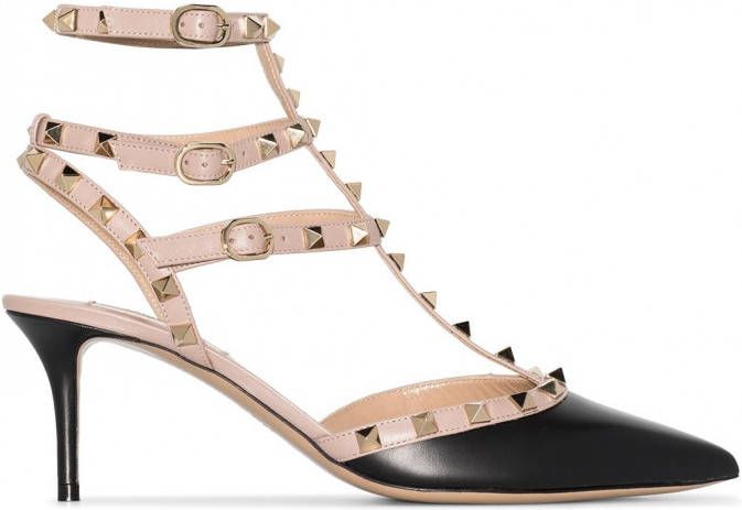 Valentino Garavani Rockstud pumps Zwart