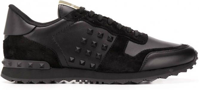 Valentino Garavani Rockstud low-top sneakers Zwart