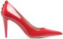 Valentino Garavani Rockstud lakleren muiltjes Rood - Thumbnail 1