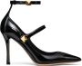 Valentino Garavani Rockstud pumps van lakleer Zwart - Thumbnail 1