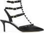 Valentino Garavani Rockstudpumps Zwart - Thumbnail 1