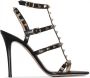 Valentino Garavani Rockstud sandalen Zwart - Thumbnail 1