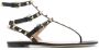 Valentino Garavani Rockstud sandalen Zwart - Thumbnail 1