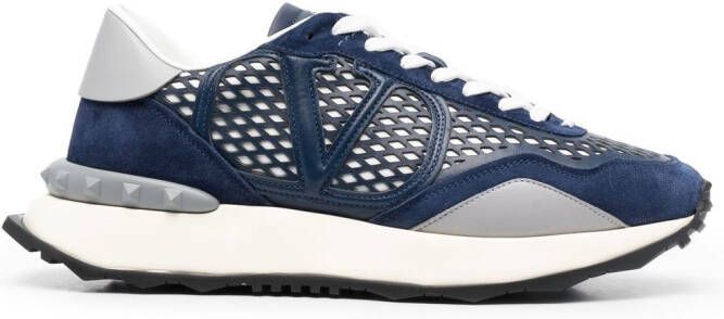 Valentino Garavani Rockstud sneakers Blauw