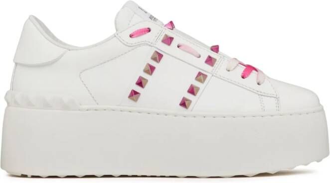 Valentino Garavani Rockstud Untitled sneakers Wit