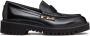 Valentino Garavani Rockstud leren loafers Zwart - Thumbnail 1