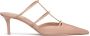 Valentino Garavani Rockstud Wispy leren slippers Roze - Thumbnail 1