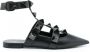 Valentino Garavani Roman Stud ballerina's Zwart - Thumbnail 1
