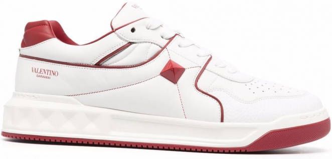 Valentino Garavani Roman Stud low-top sneakers Wit