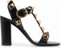 Valentino Garavani Roman Stud leren sandalen Zwart - Thumbnail 1