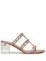 Valentino Garavani Sandalen met Rockstud-detail Beige - Thumbnail 1