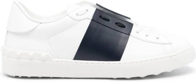 Valentino Garavani Sneakers met contrasterend vlak Wit