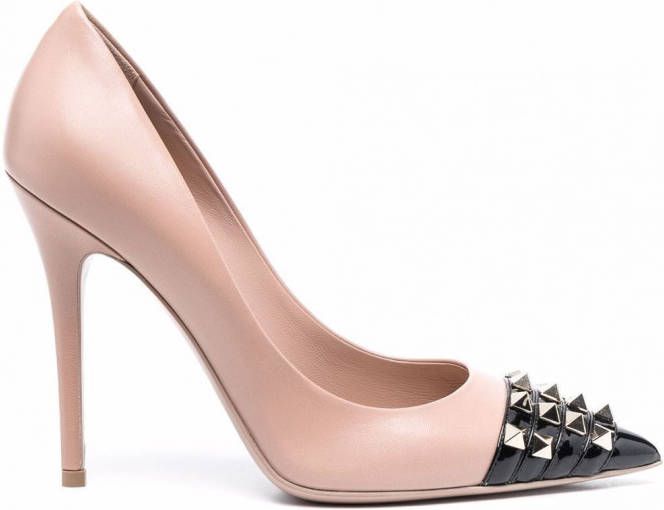 Valentino Garavani Pumps met studs Roze