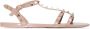 Valentino Garavani Summer Rockstud sandalen Beige - Thumbnail 1