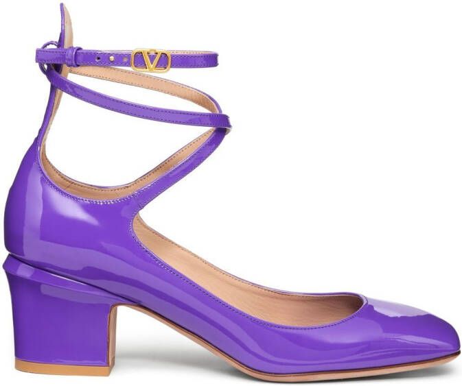 Valentino Garavani Tan-Go pumps Paars