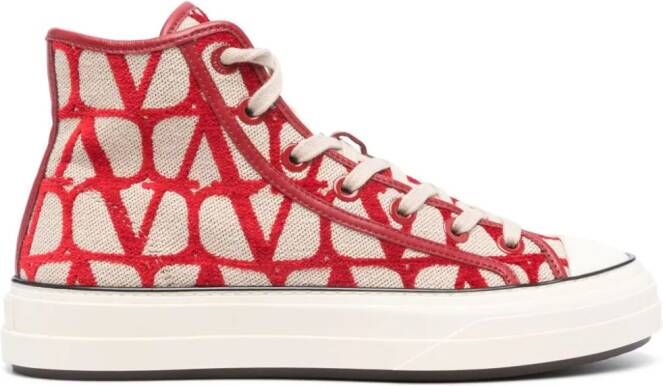 Valentino Garavani Toile Iconographe sneakers Beige