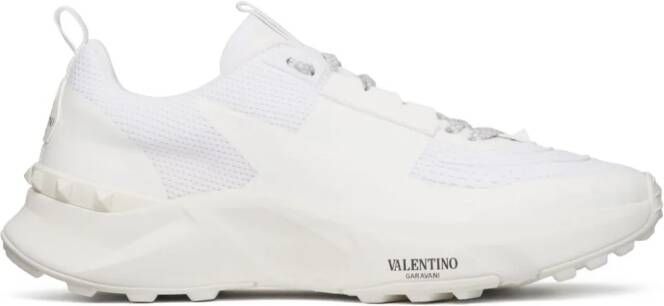 Valentino Garavani True Act sneakers met vlakken Wit