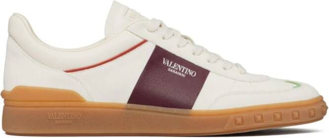 Valentino Garavani Upvillage low-top leren sneakers Wit