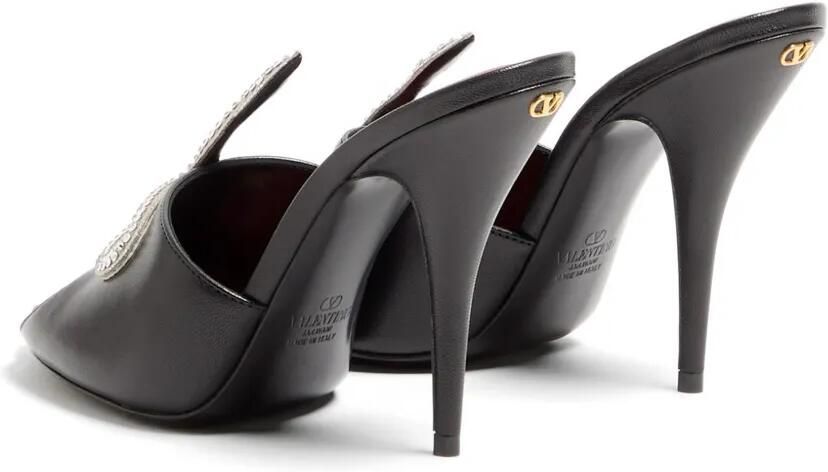 Valentino Garavani 105 mm Coeur Vipère sandalen Zwart - Foto 5