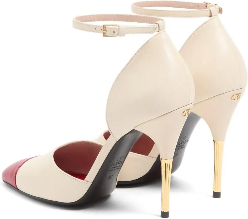 Valentino Garavani 105 mm Sinead kidskin pumps Beige - Foto 4