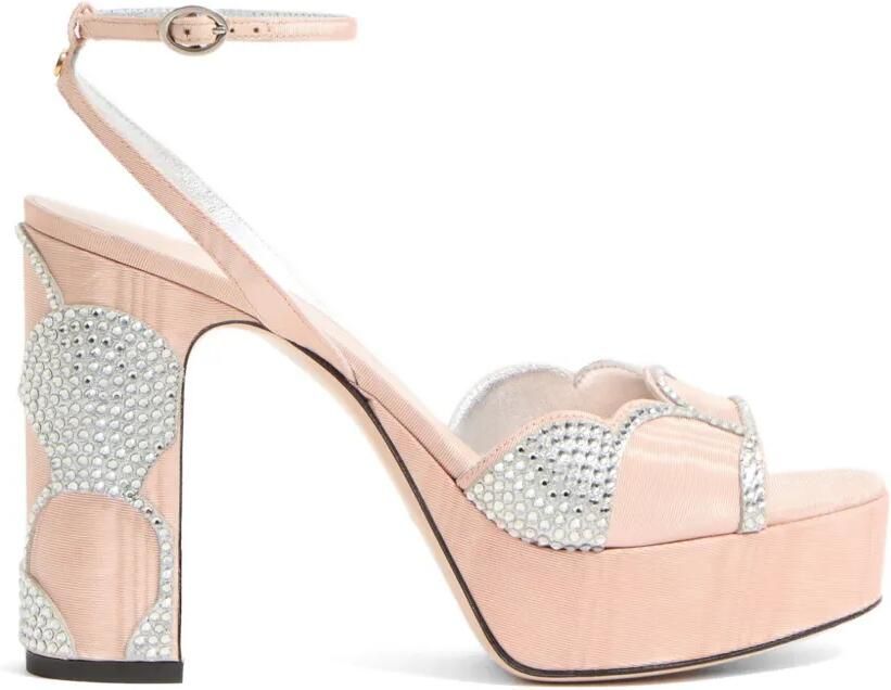 Valentino Garavani 115 mm Bowow sandalen Roze