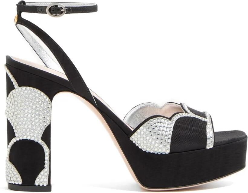 Valentino Garavani 115 mm Bowow sandalen Zwart