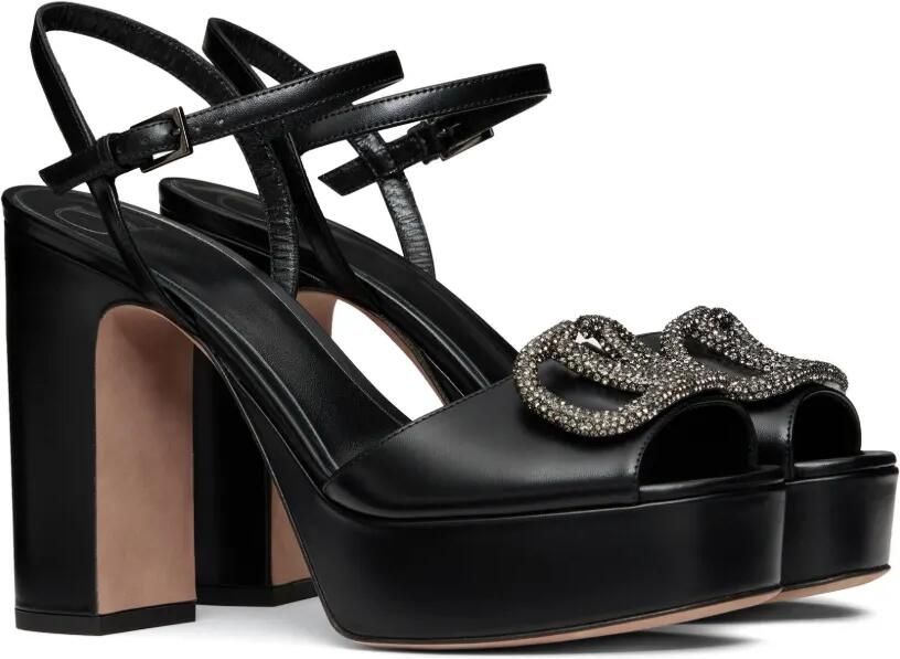 Valentino Garavani 115 mm VLogo Signature sandalen met plateauzool Zwart - Foto 5