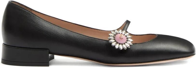 Valentino Garavani 20 mm Preshoes Mary-Jane ballerina's Zwart