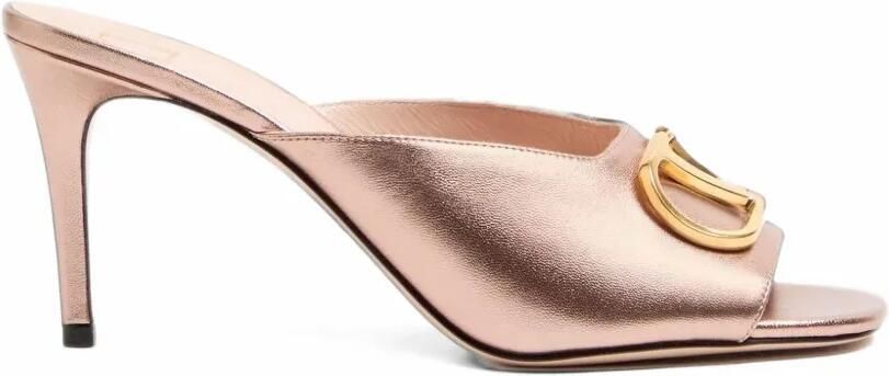 Valentino Garavani 80 mm VLogo Signature sandalen Roze