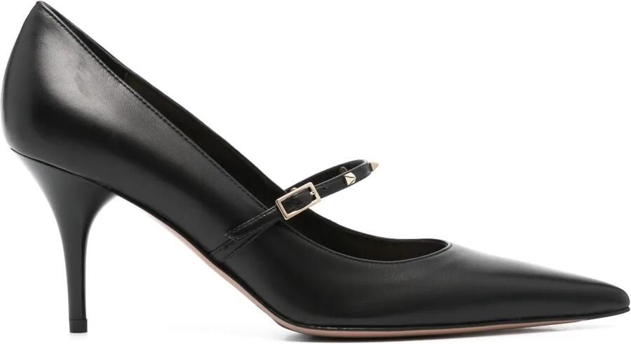 Valentino Garavani 80mm pumps verfraaid met rockstud Zwart