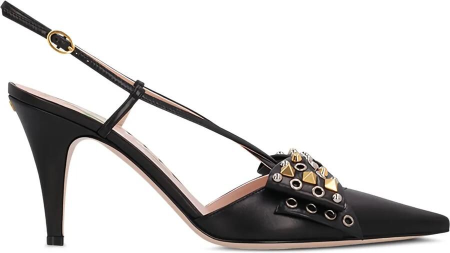 Valentino Garavani 85 mm pumps met puntige neus Zwart