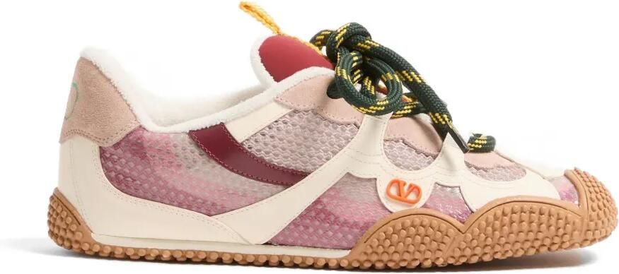 Valentino Garavani Amphibia sneakers van kalfsleer en rubber Wit