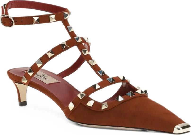 Valentino Garavani ankle-strap pumps Oranje