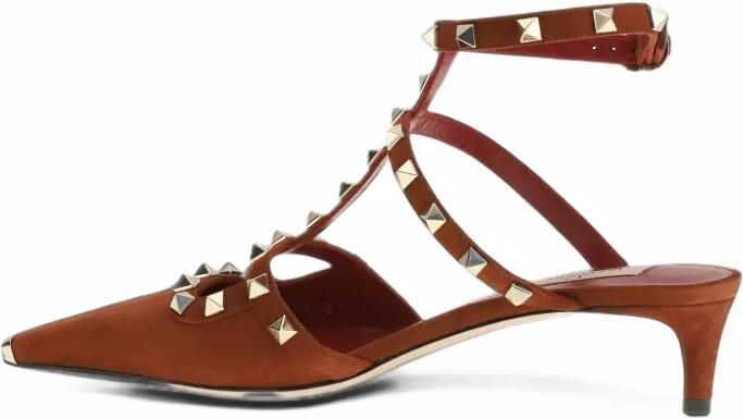 Valentino Garavani ankle-strap pumps Oranje - Foto 2