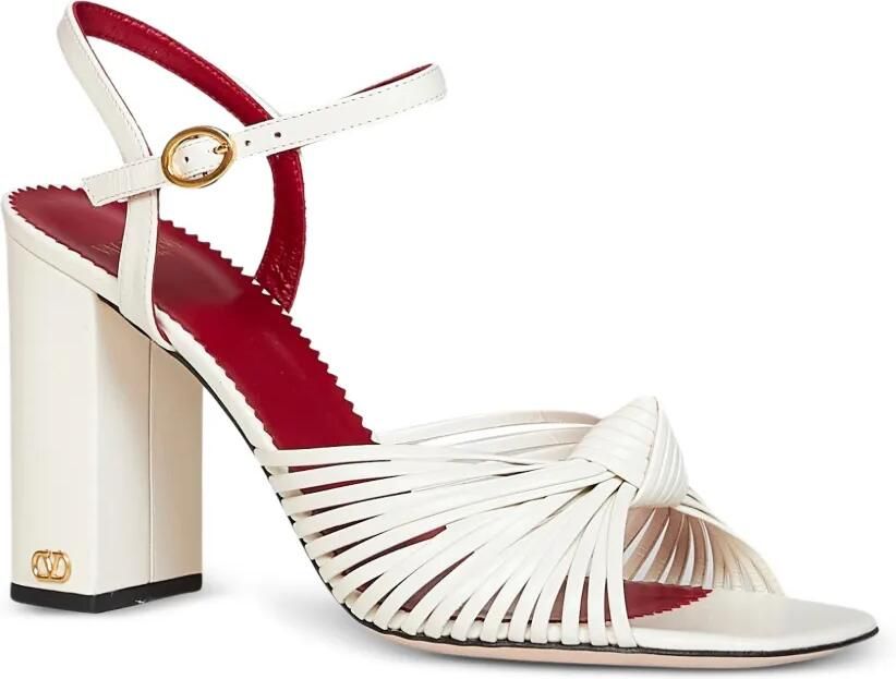 Valentino Garavani Annet kidskin sandalen 90 mm Wit - Foto 2