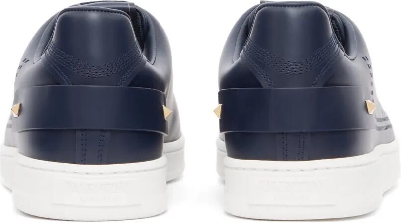 Valentino Garavani Backnet kalfsleren sneakers Blauw - Foto 3